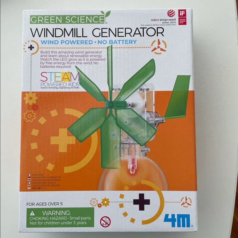 COPY - 4M Windmill Generator Kit. Science/STEM